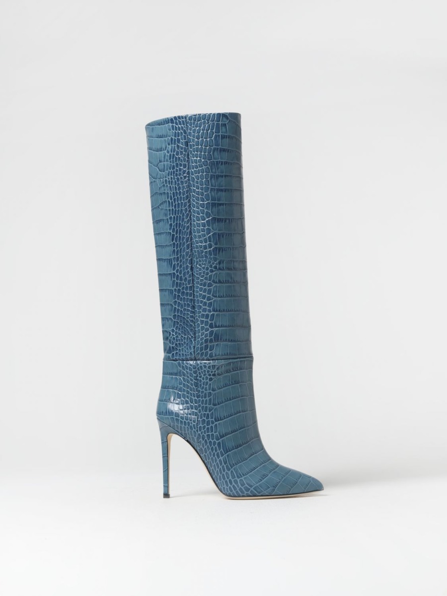 Paris Texas - Woman Boots Blue Giglio GOOFASH