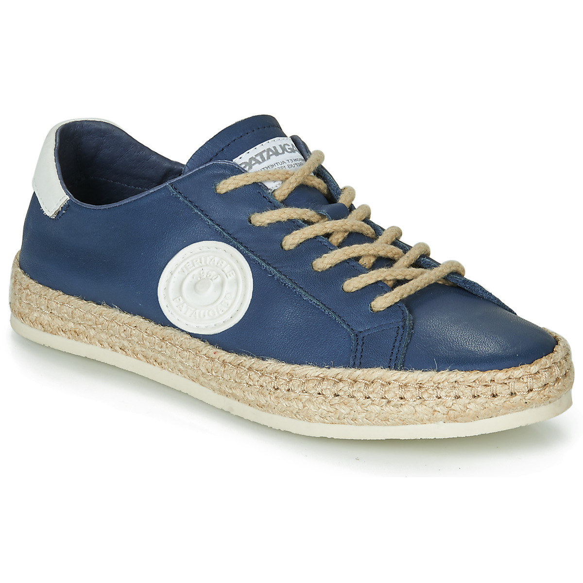 Pataugas - Woman Sneakers - Blue - Spartoo GOOFASH