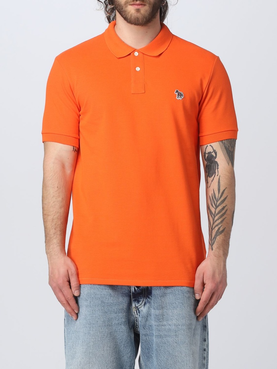Paul Smith - Gent Poloshirt in Orange - Giglio GOOFASH