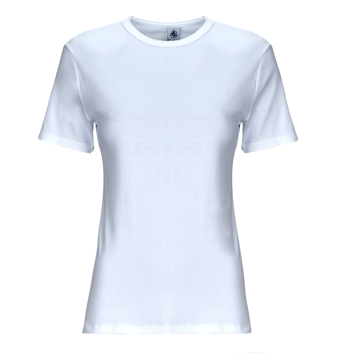 Petit Bateau White Woman T-Shirt - Spartoo GOOFASH