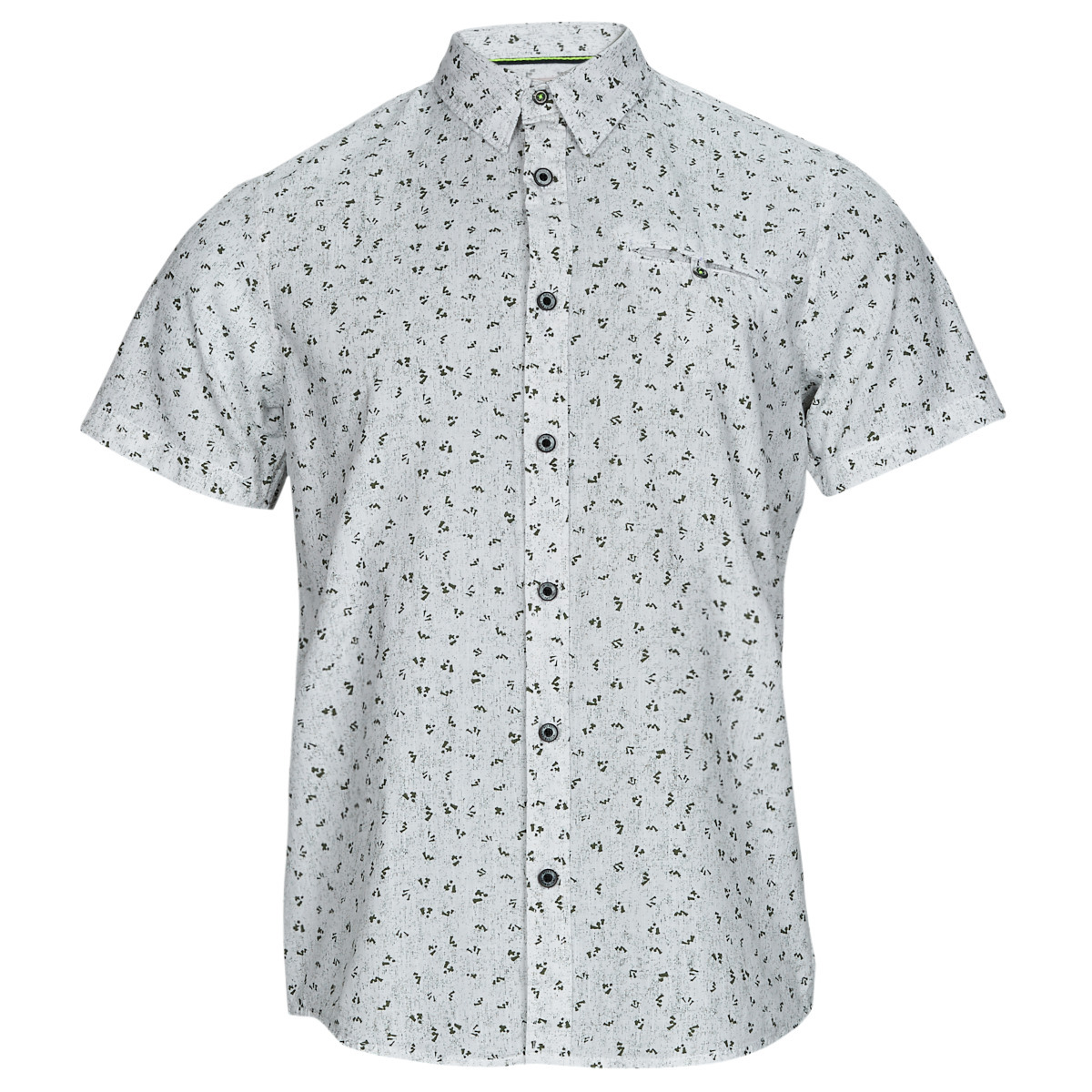Petrol Industries Gents Shirt White by Spartoo GOOFASH
