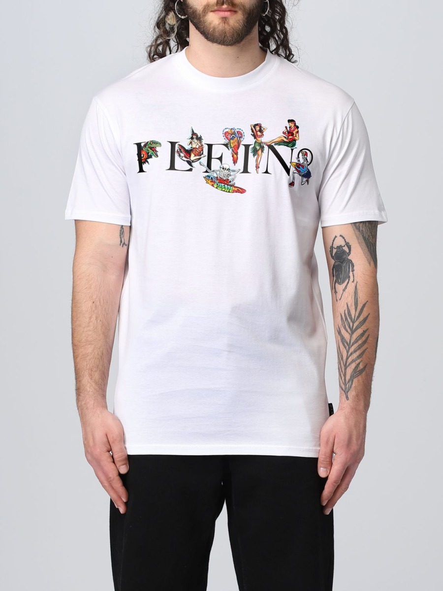 Philipp Plein - White T-Shirt for Man at Giglio GOOFASH