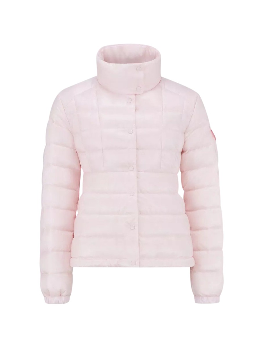 Pink Down Jacket for Women by Suitnegozi GOOFASH