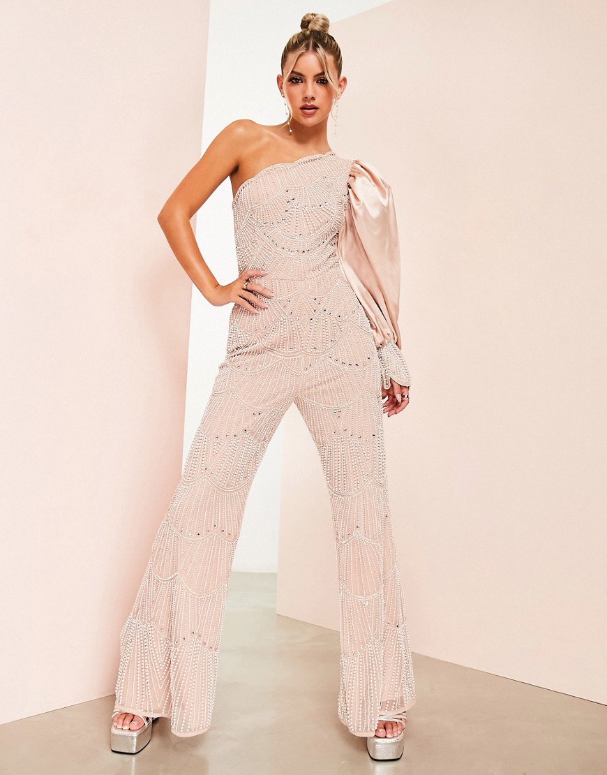 Pink Jumpsuit from Asos GOOFASH