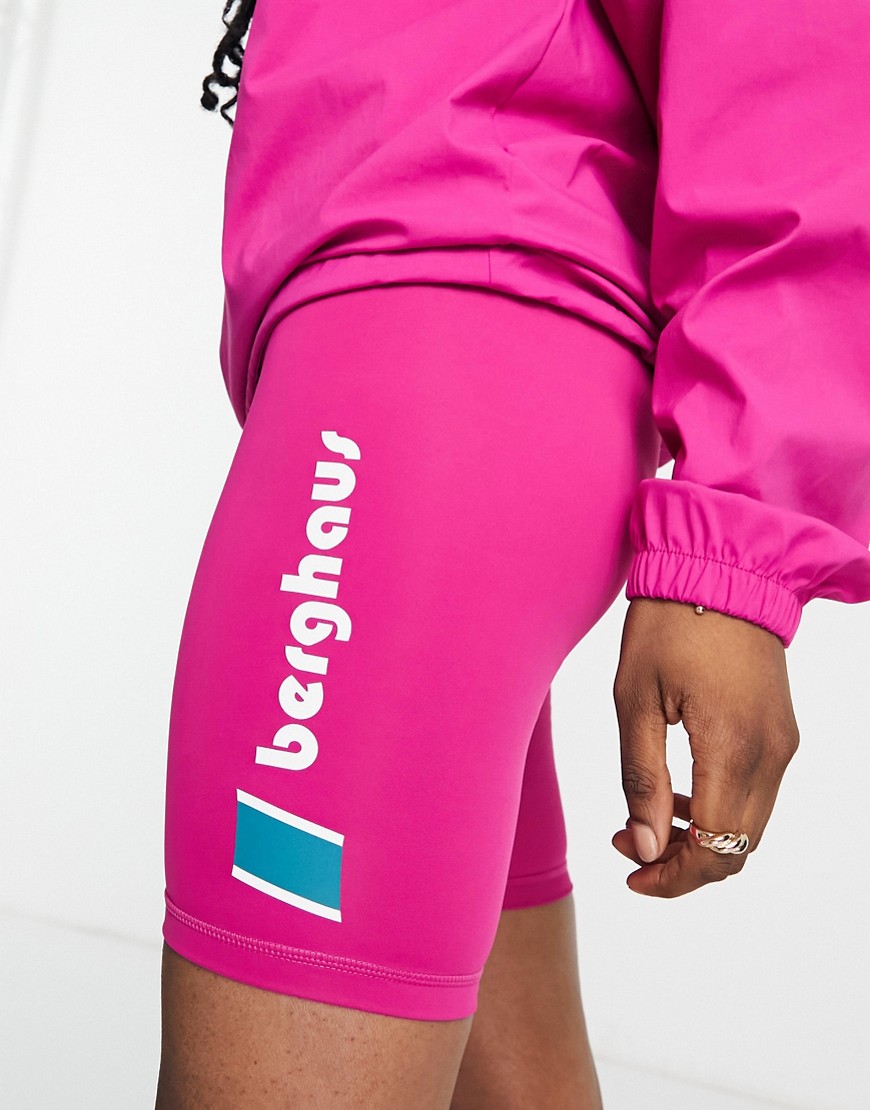Pink Legging Shorts Asos Berghaus Woman GOOFASH