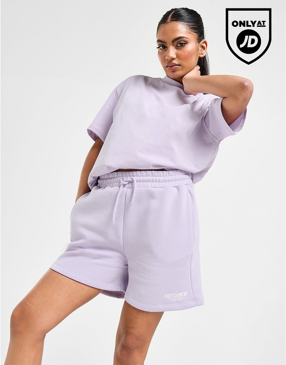 Pink Soda - Purple Shorts for Women from JD Sports GOOFASH