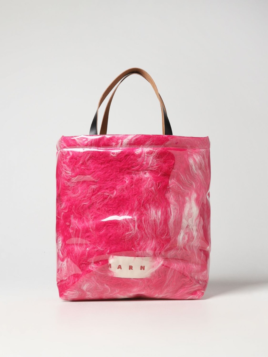Pink - Tote Bag - Marni - Women - Giglio GOOFASH