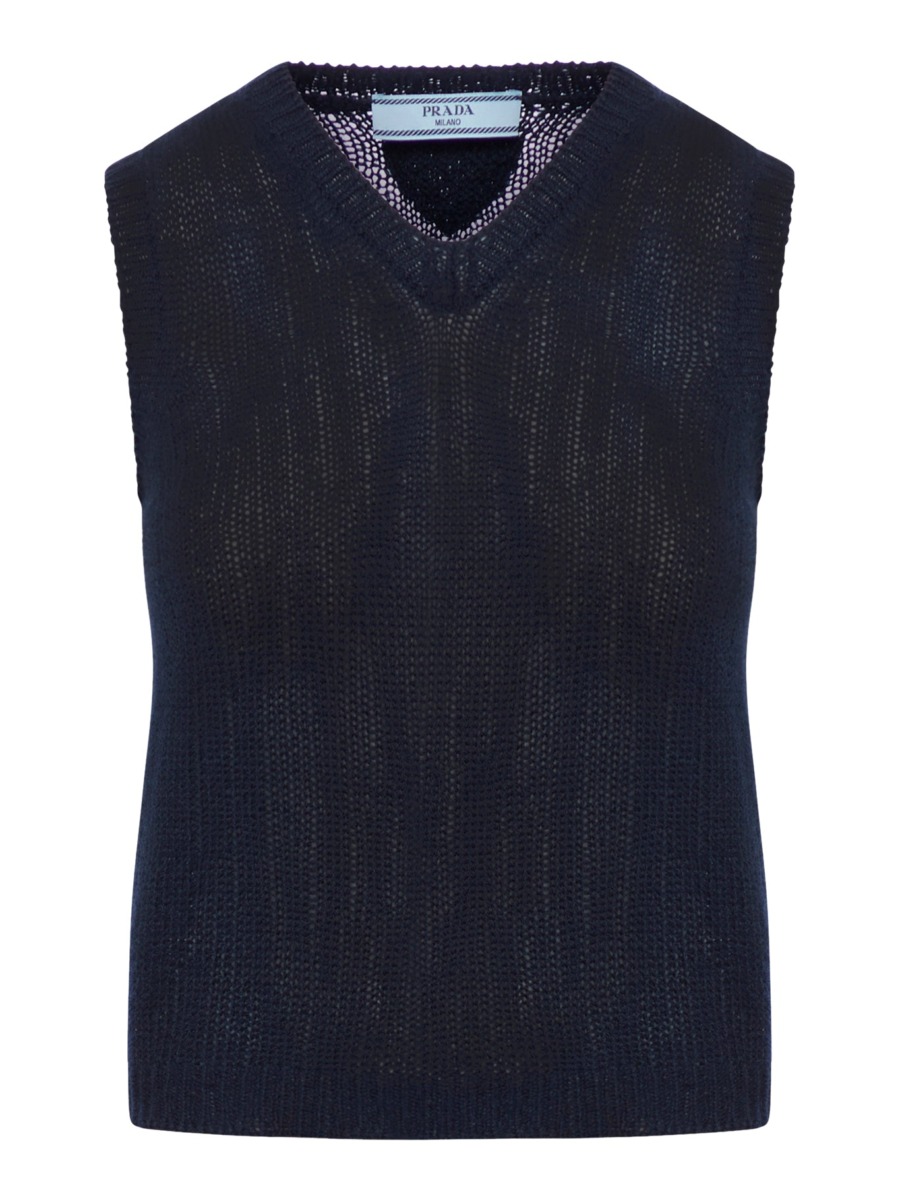 Prada Blue Womens Sweater Suitnegozi GOOFASH