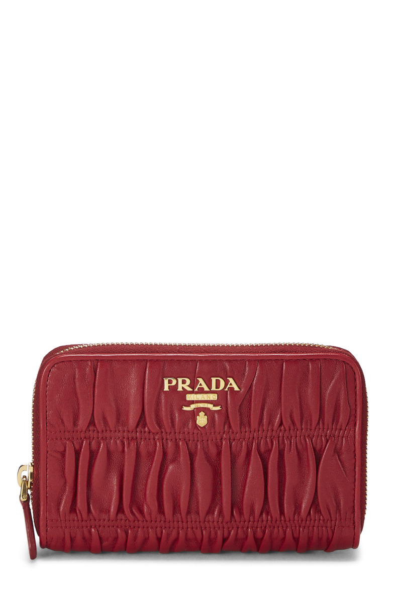 Prada - Wallet in Red for Woman by WGACA GOOFASH