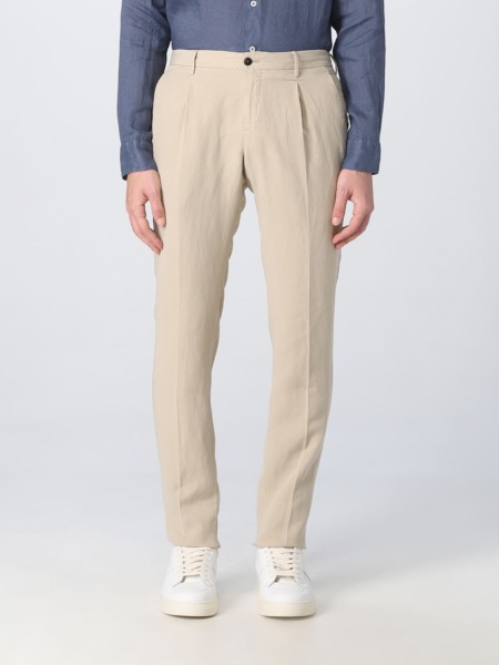 Pt Torino - Mens Beige Trousers by Giglio GOOFASH