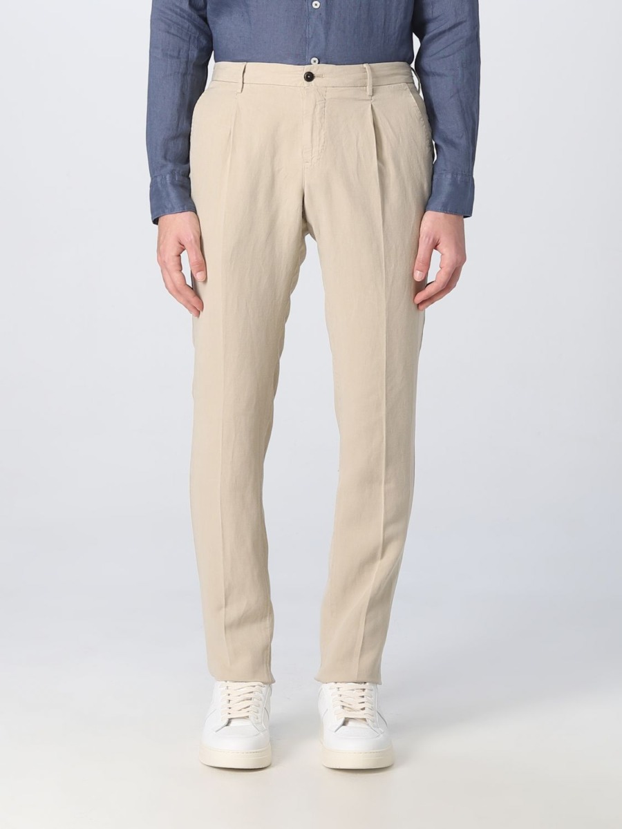 Pt Torino - Mens Beige Trousers by Giglio GOOFASH