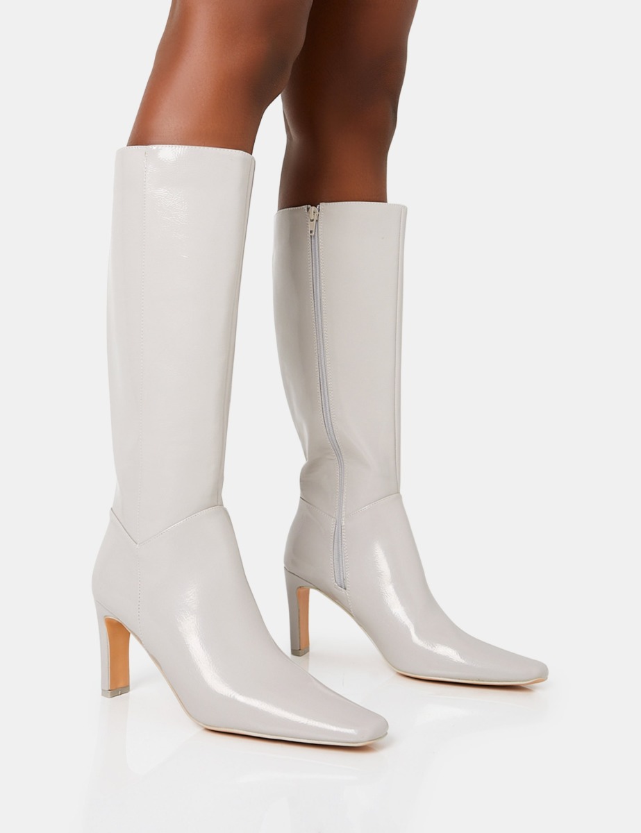 Public Desire - Grey - Women's Ankle Boots GOOFASH