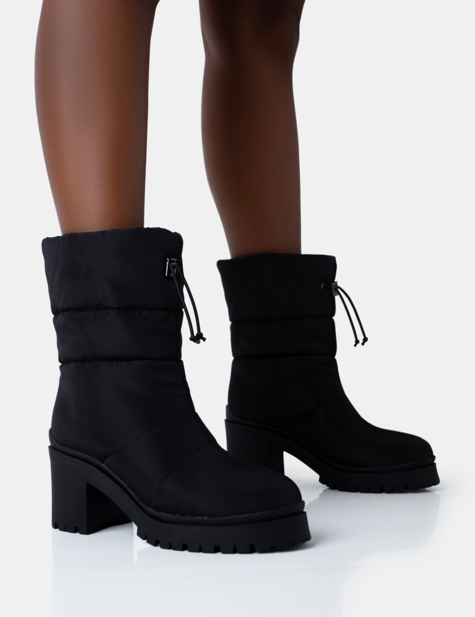 Public Desire - Lady Black Ankle Boots GOOFASH