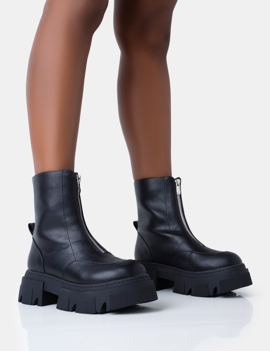 Public Desire - Woman Ankle Boots in Black GOOFASH