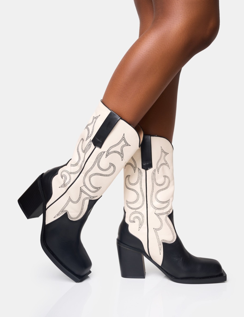 Public Desire Women's Ankle Boots Black GOOFASH