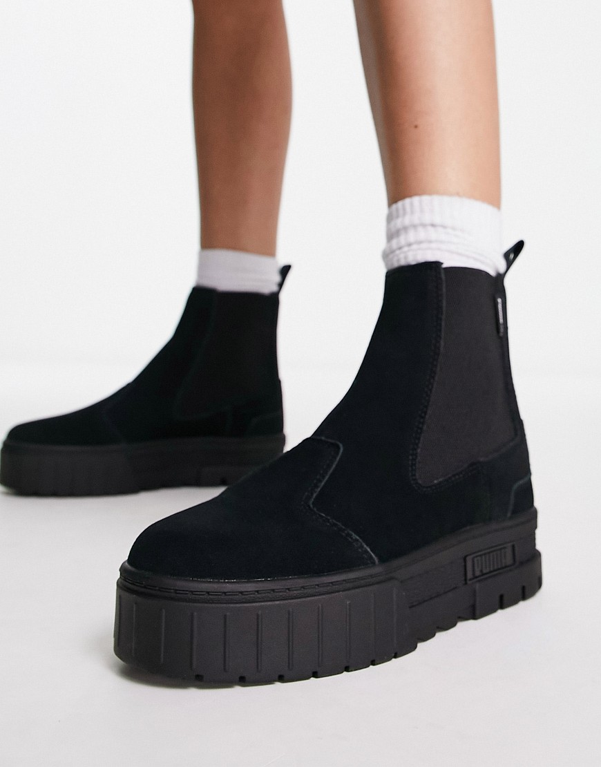 Puma - Woman Chelsea Boots in Black by Asos GOOFASH