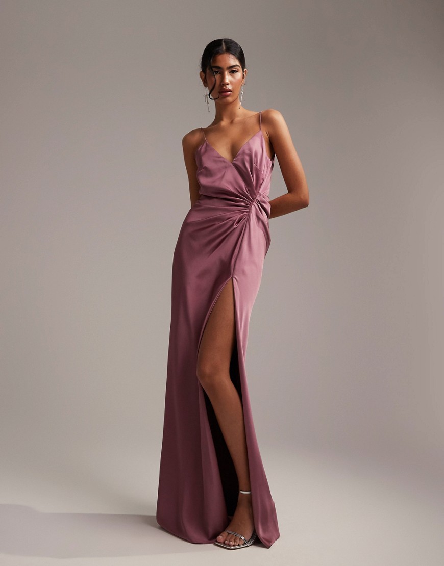 Purple - Maxi Dress - Women - Asos GOOFASH