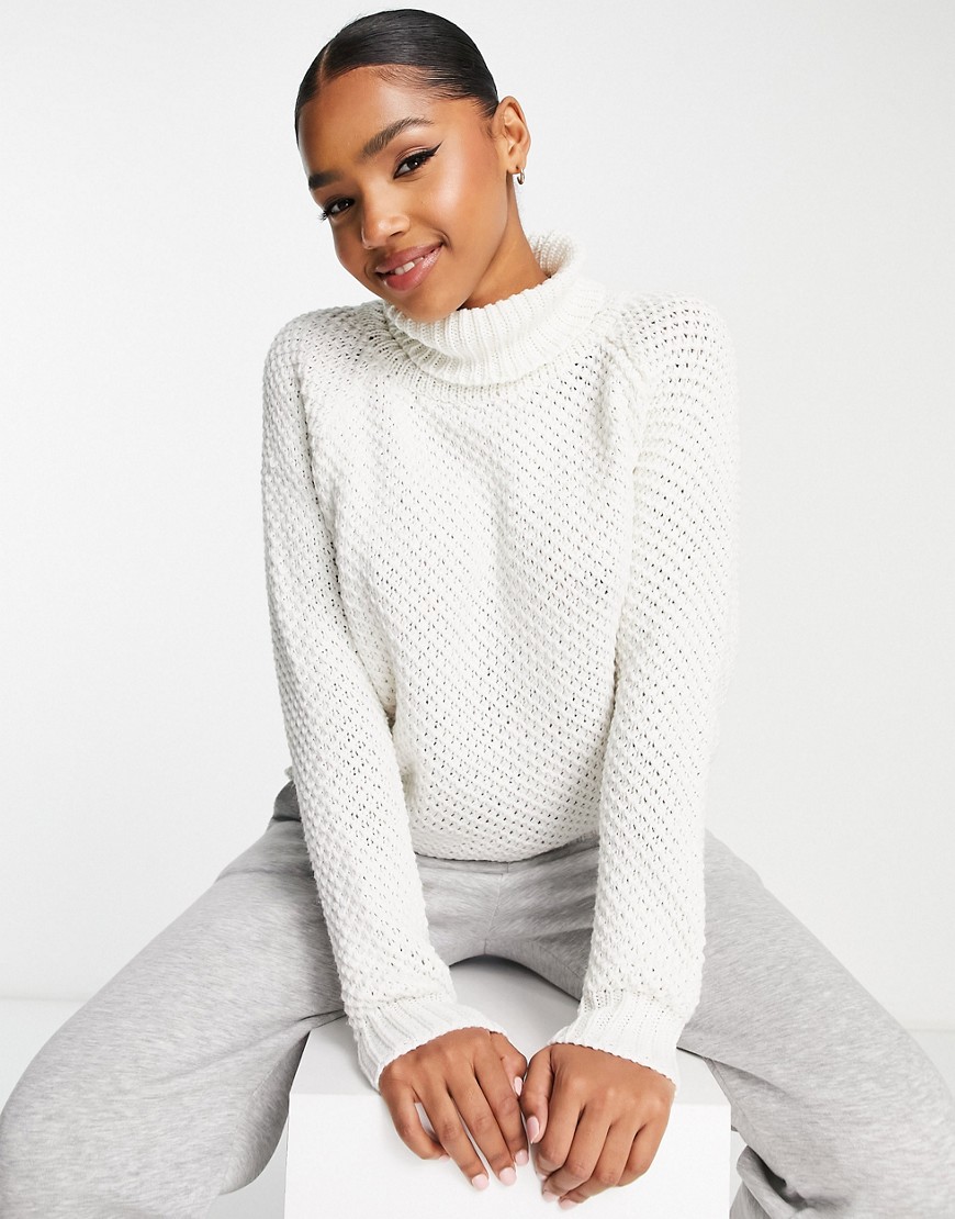 Qed London Womens Sweater in White - Asos GOOFASH