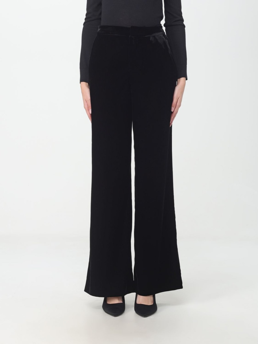 Ralph Lauren Trousers in Black Giglio Woman GOOFASH