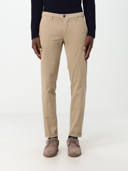 Re-Hash - Mens Trousers Beige - Giglio GOOFASH