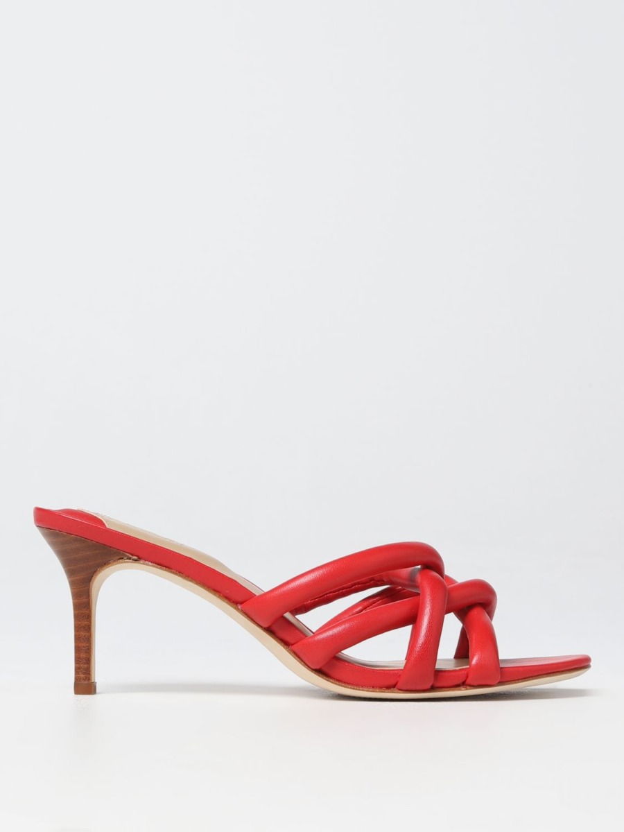 Red Heeled Sandals Ralph Lauren Giglio Woman GOOFASH