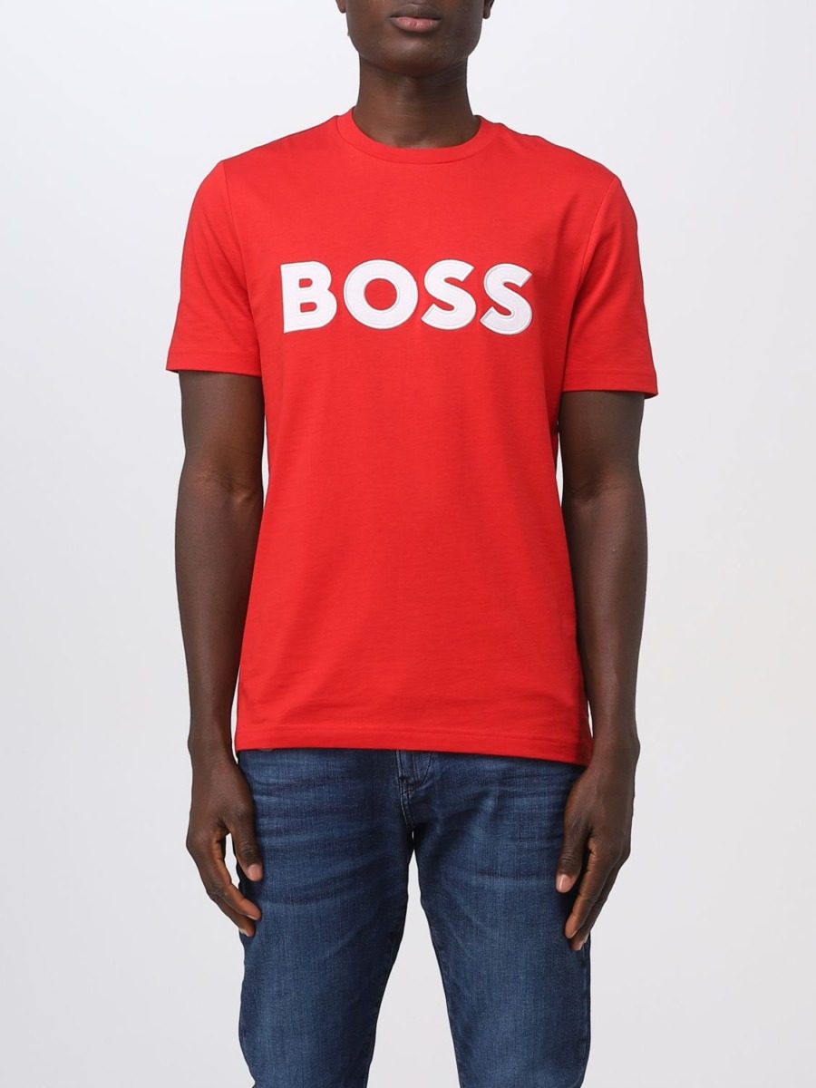 Red T-Shirt Hugo Boss Men - Giglio GOOFASH