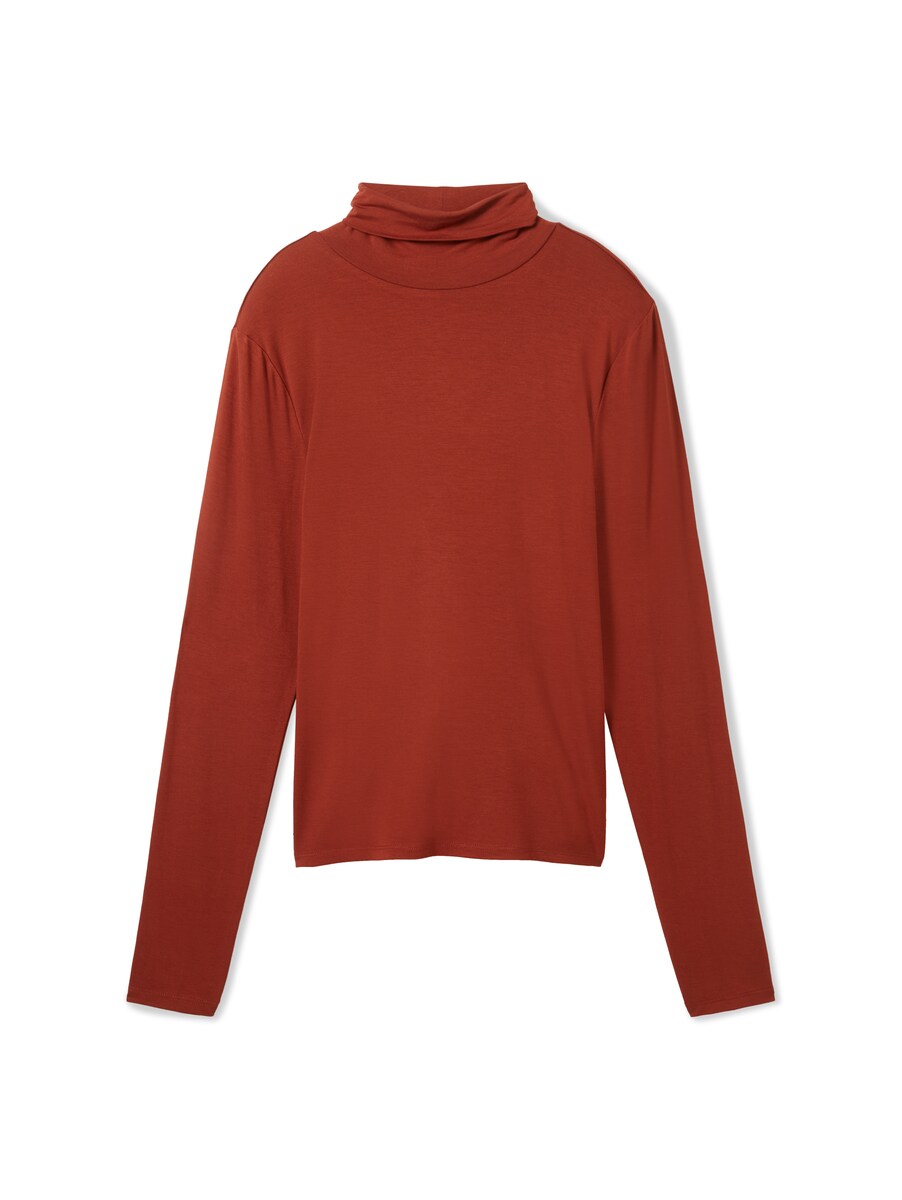 Red T-Shirt - Tom Tailor - Ladies GOOFASH