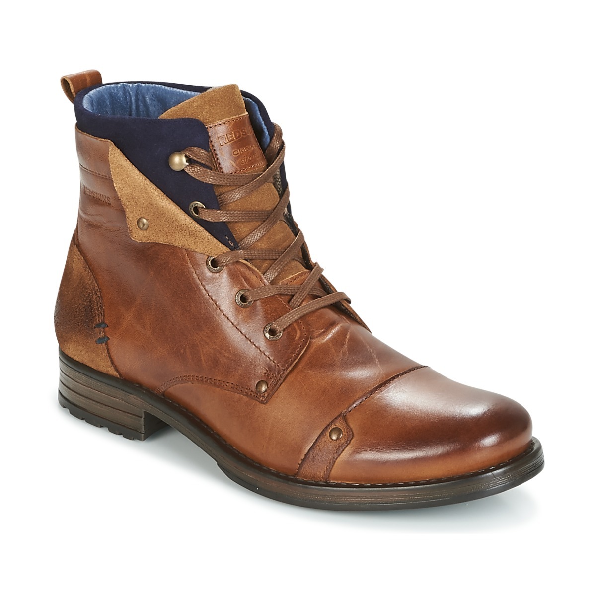 Redskins Mens Boots in Brown from Spartoo GOOFASH