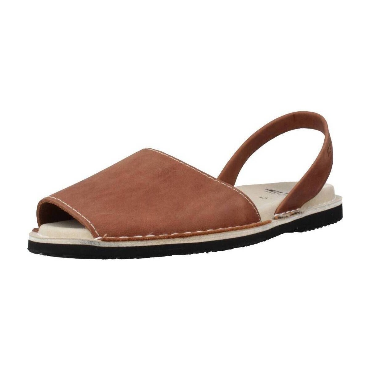 Ria Brown Sandals for Men from Spartoo GOOFASH