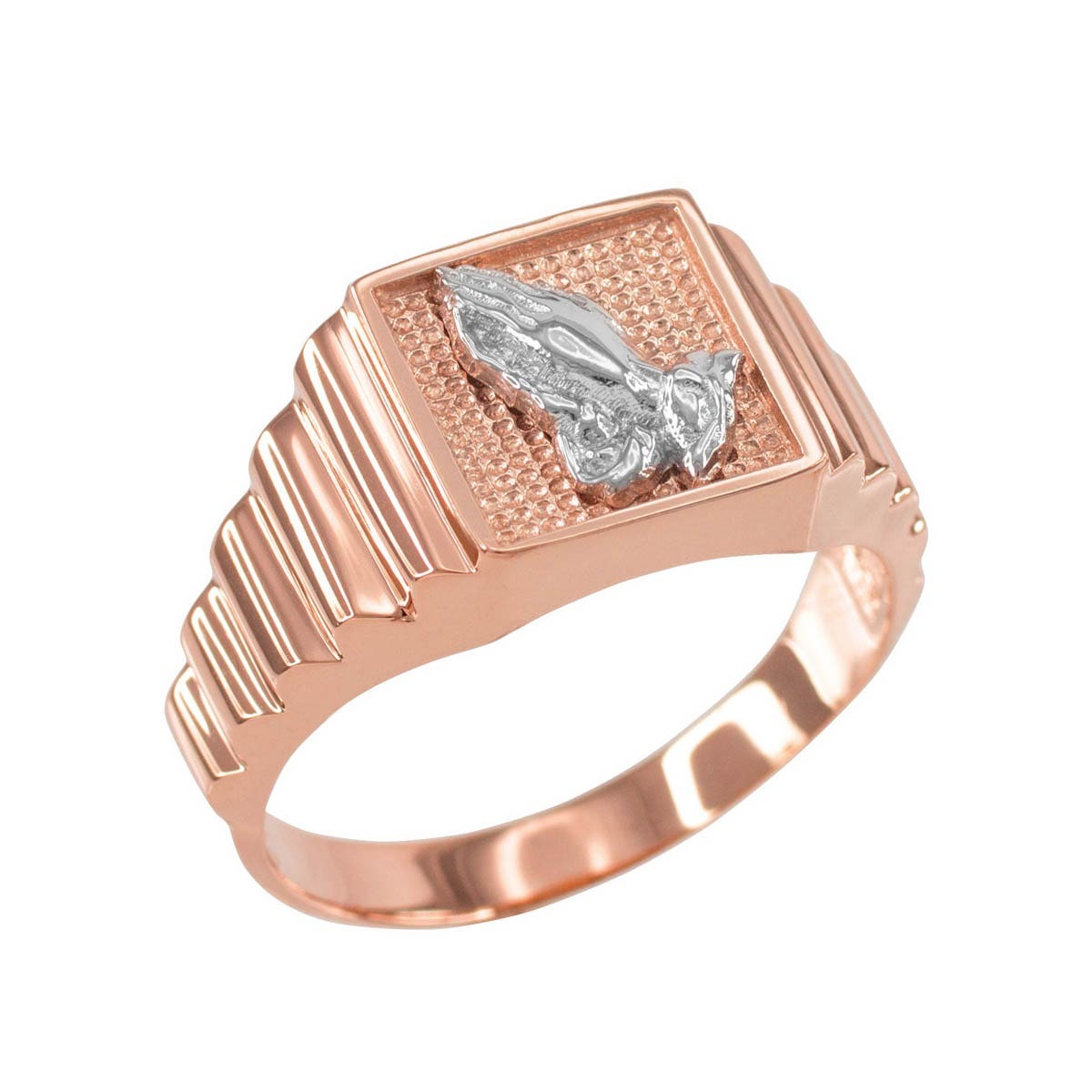 Ring Rose Gold Boutique Gents GOOFASH