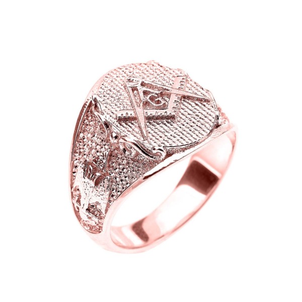 Ring in Rose for Men at Gold Boutique GOOFASH