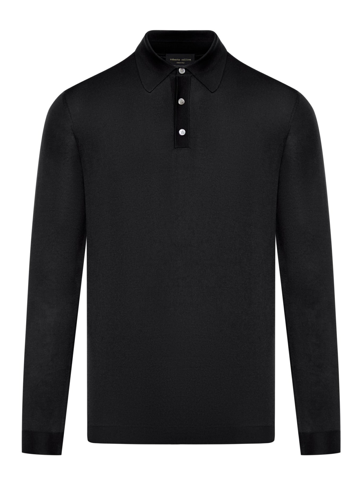 Roberto Collina Gent Black Poloshirt by Suitnegozi GOOFASH