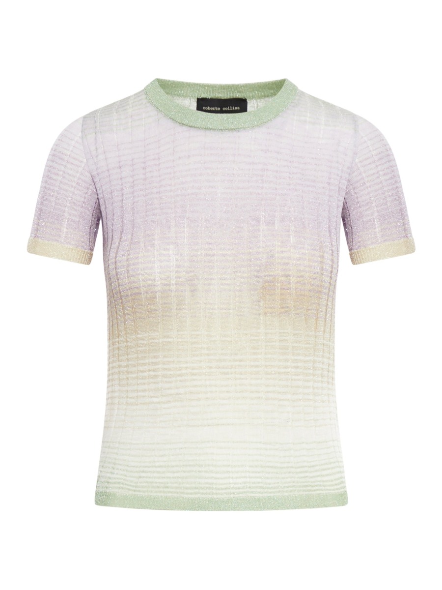 Roberto Collina - T-Shirt in White for Woman from Suitnegozi GOOFASH