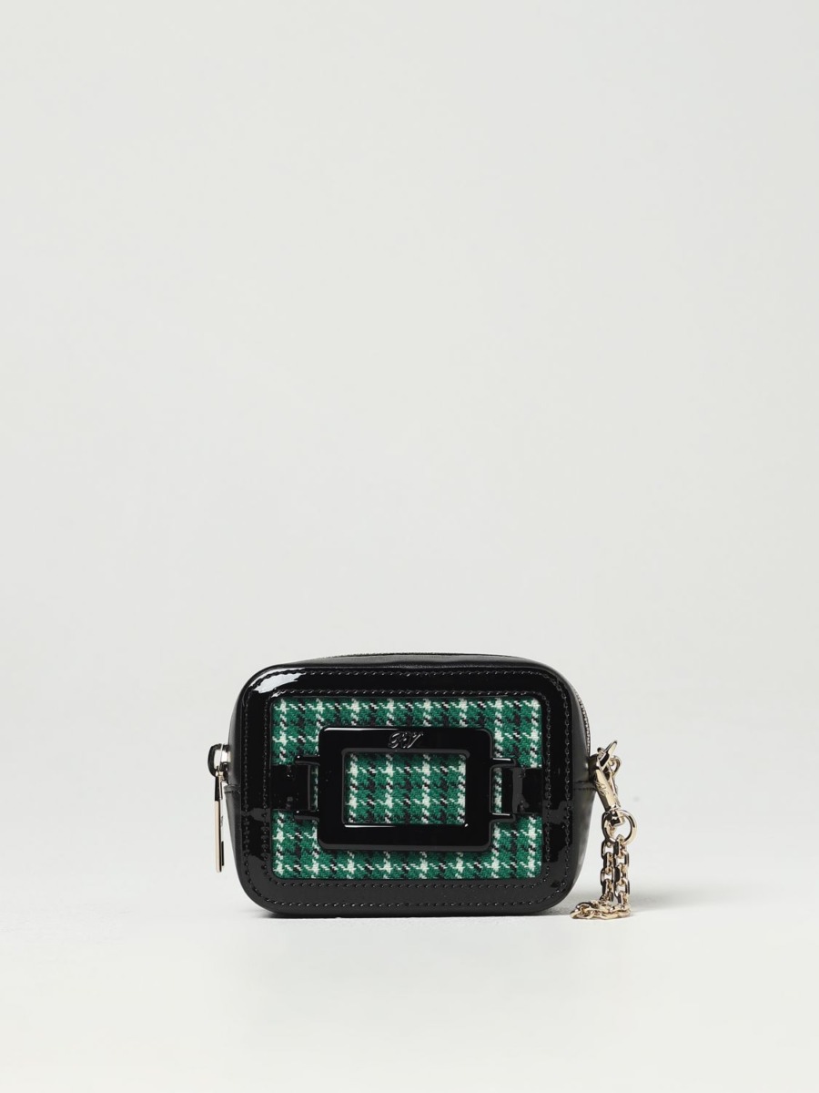 Roger Vivier Lady Mini Bag in Green by Giglio GOOFASH