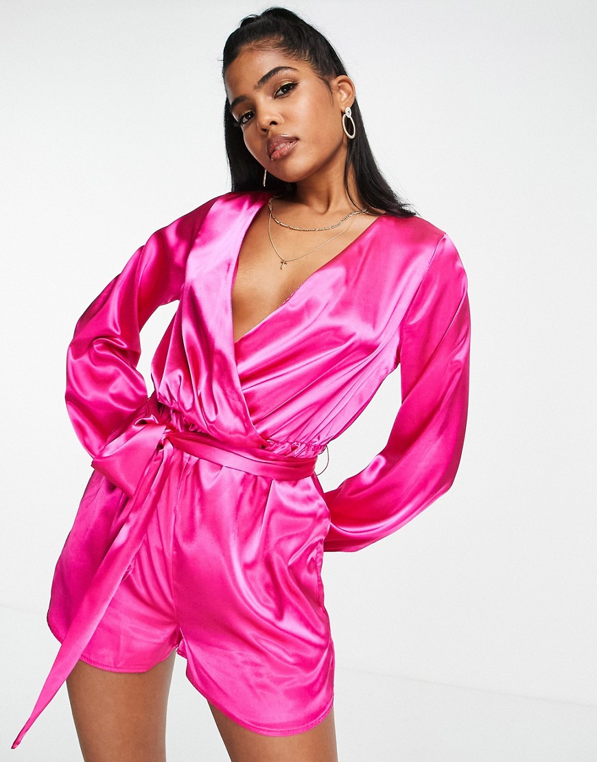 Romper Pink - In the Style - Lady - Asos GOOFASH