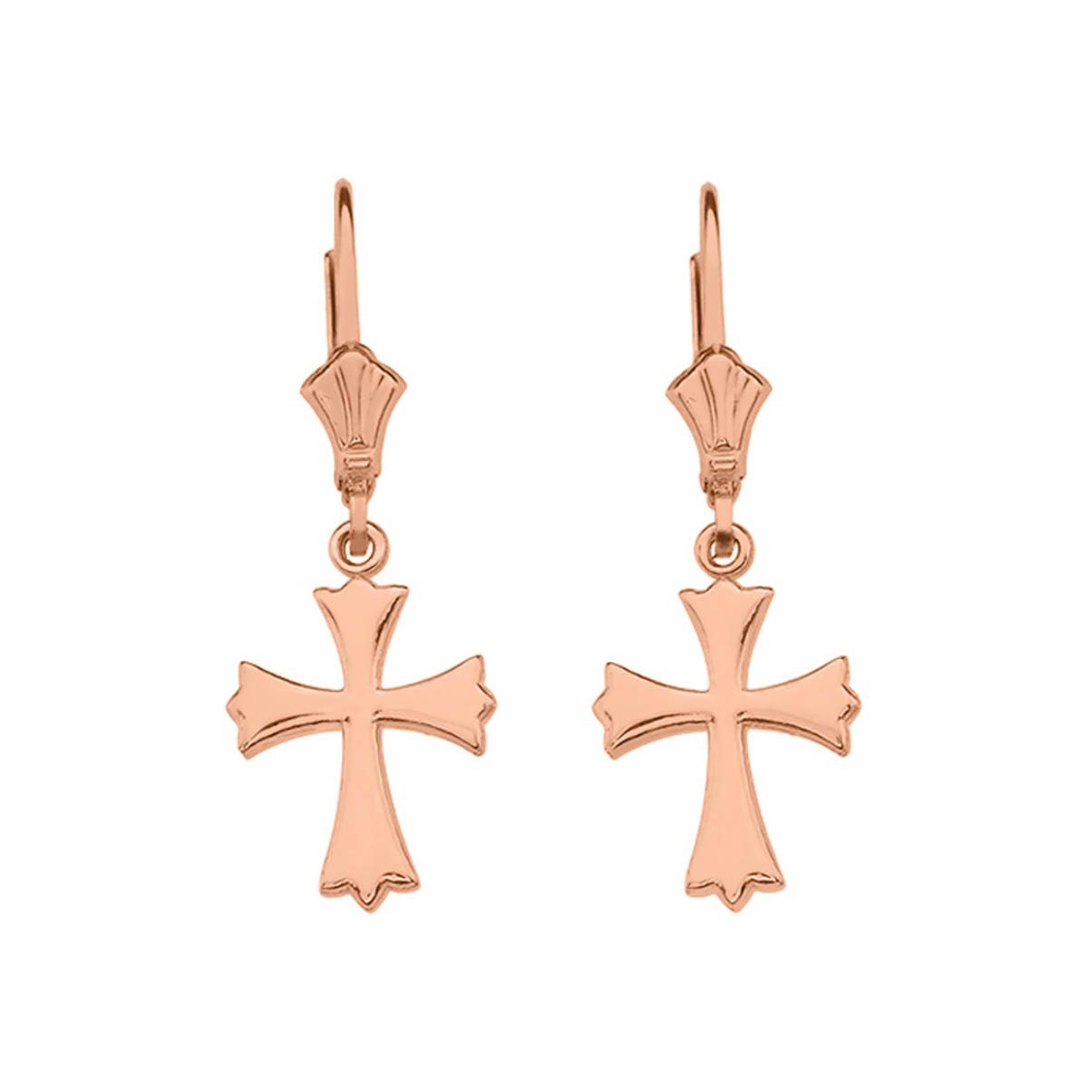 Rose Earrings Gold Boutique Gents GOOFASH