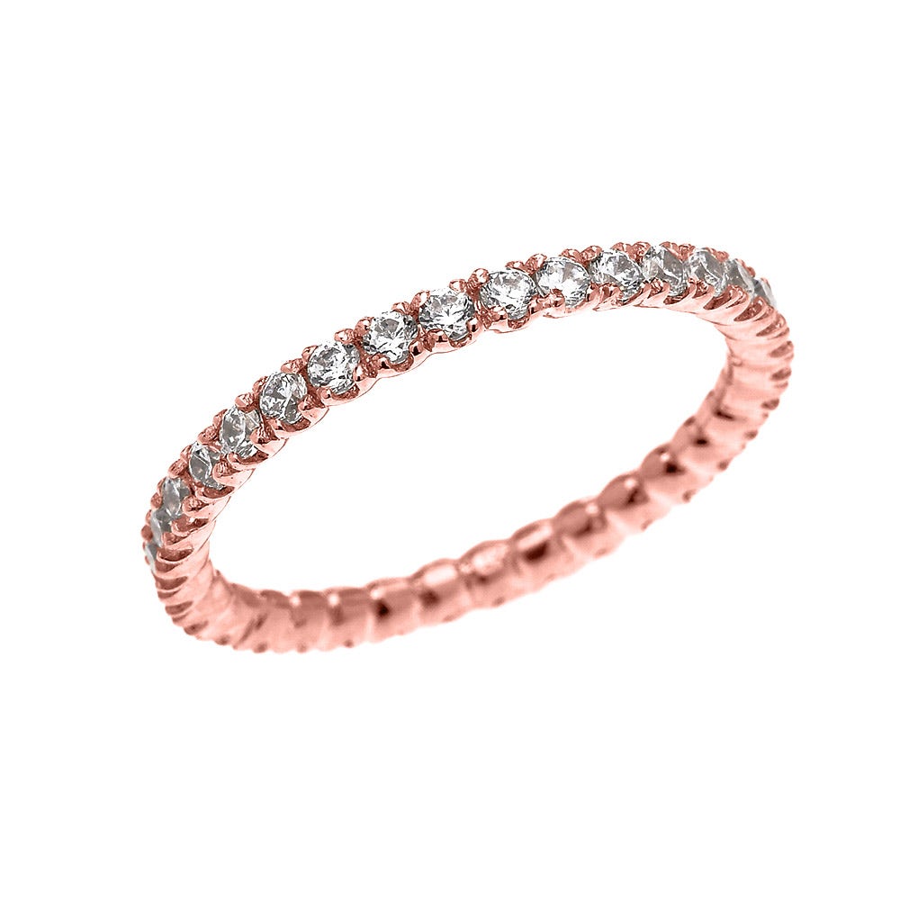 Rose Wedding Ring by Gold Boutique GOOFASH