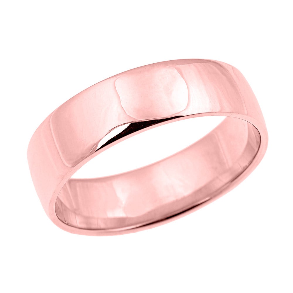 Rose Wedding Ring for Man at Gold Boutique GOOFASH