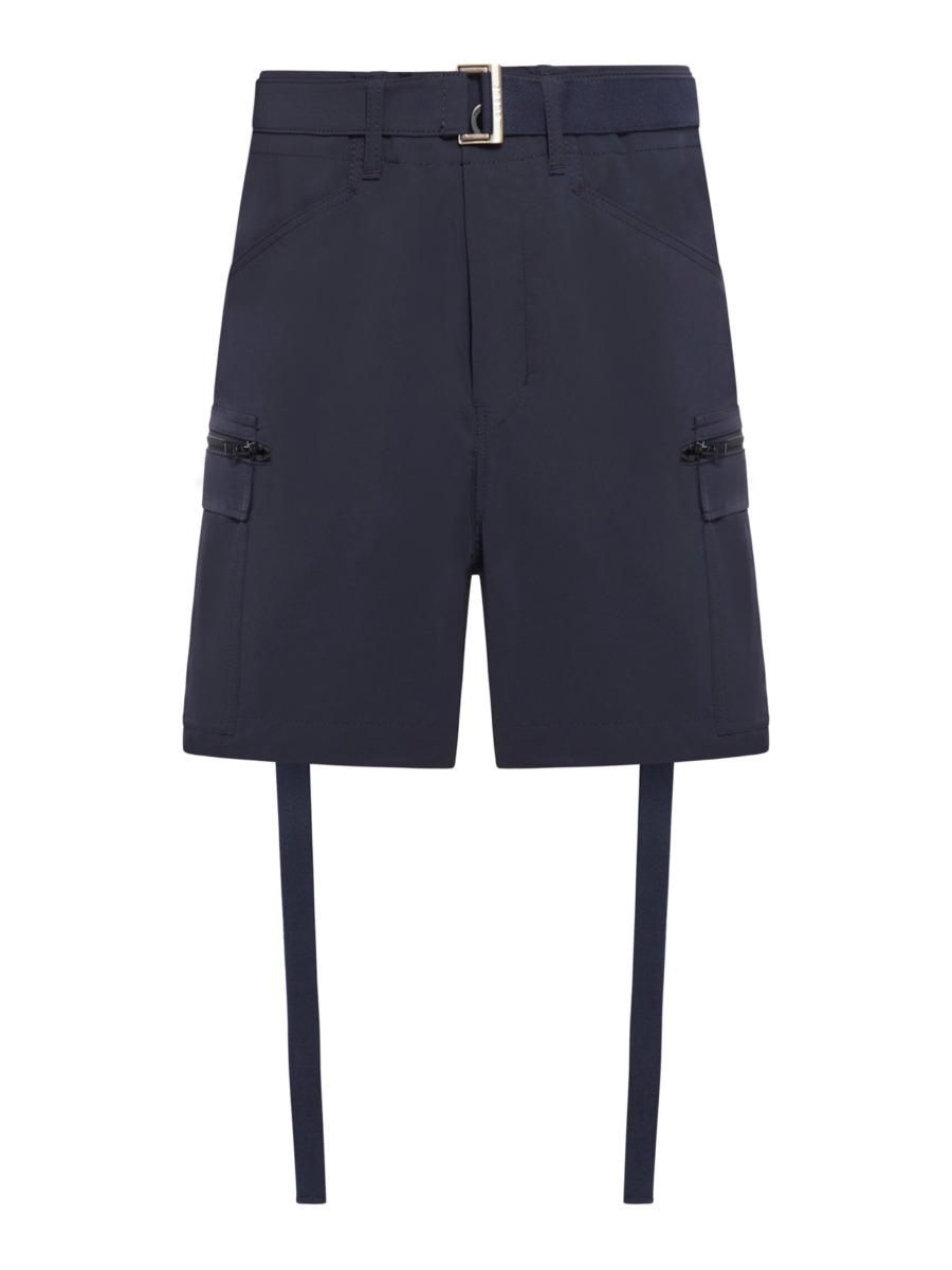 Sacai - Gents Shorts Blue by Suitnegozi GOOFASH