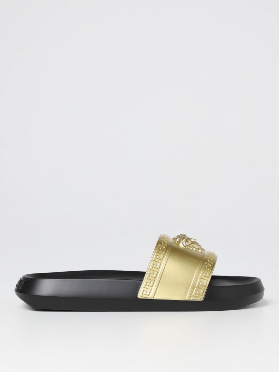 Sandals Gold for Men from Giglio GOOFASH