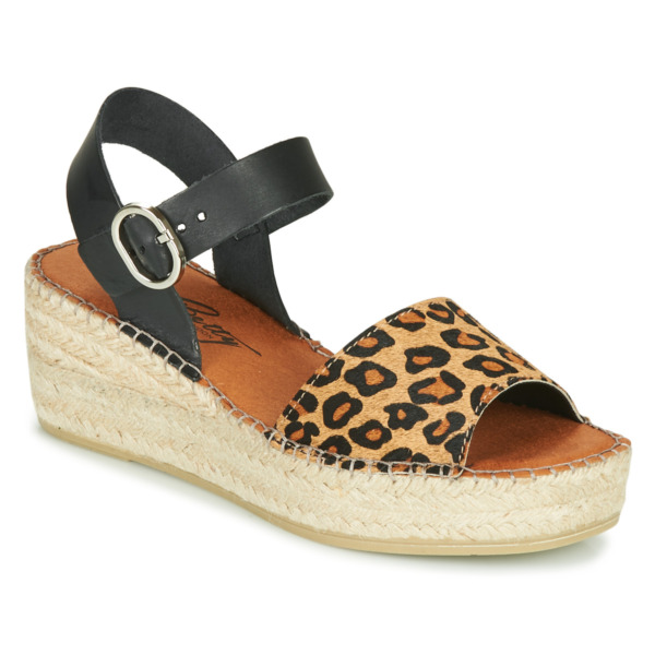 Sandals in Brown - Betty London - Woman - Spartoo GOOFASH