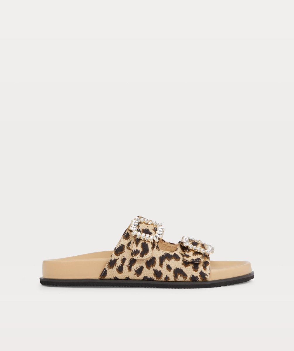 Sandals in Leopard Josh V GOOFASH