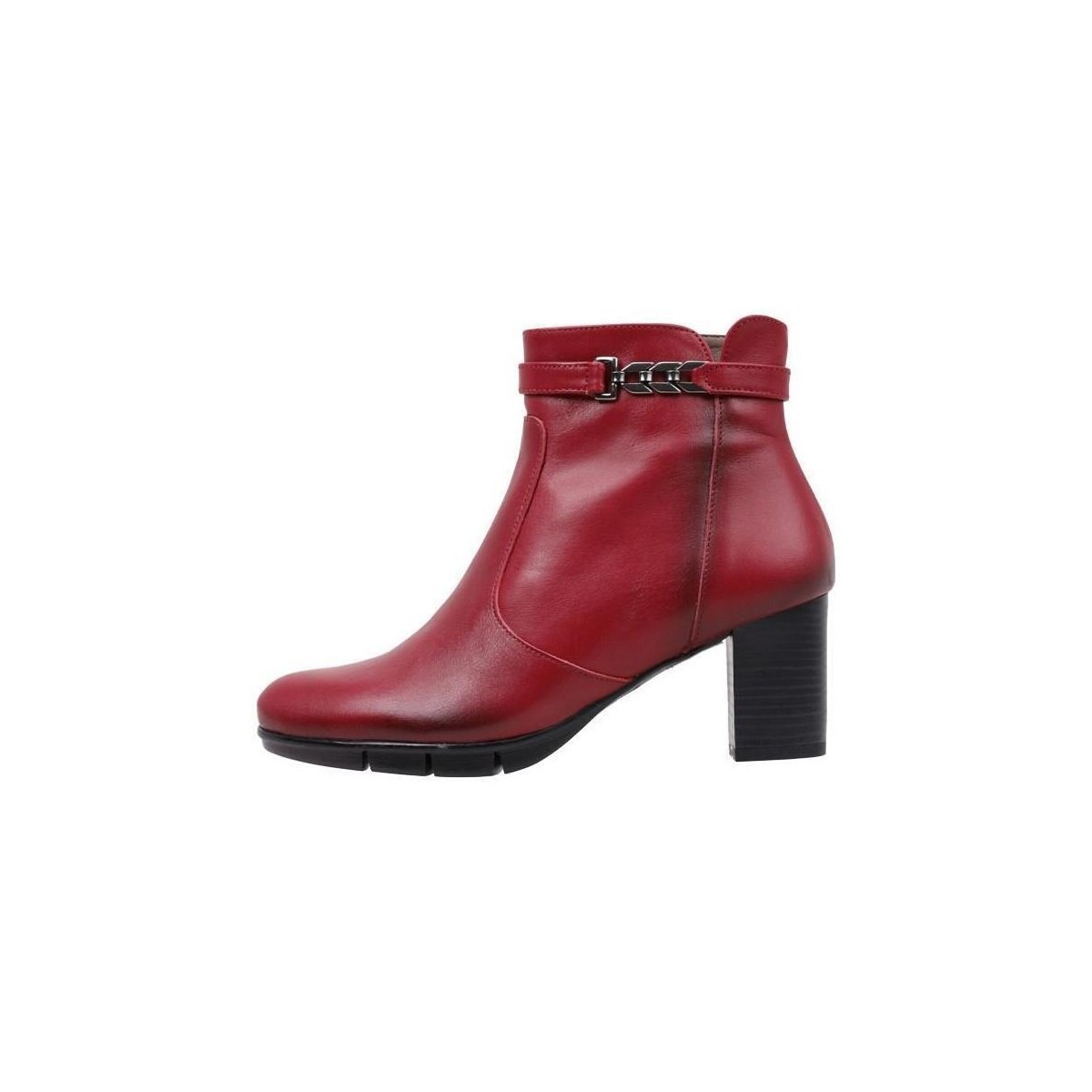 Sandra Fontan - Lady Ankle Boots in Red by Spartoo GOOFASH