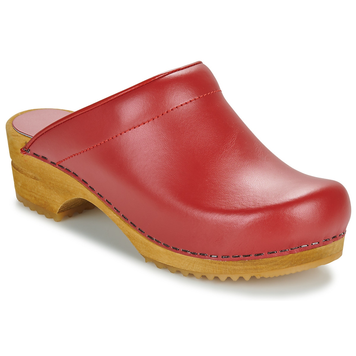 Sanita Womens Clogs Red from Spartoo GOOFASH
