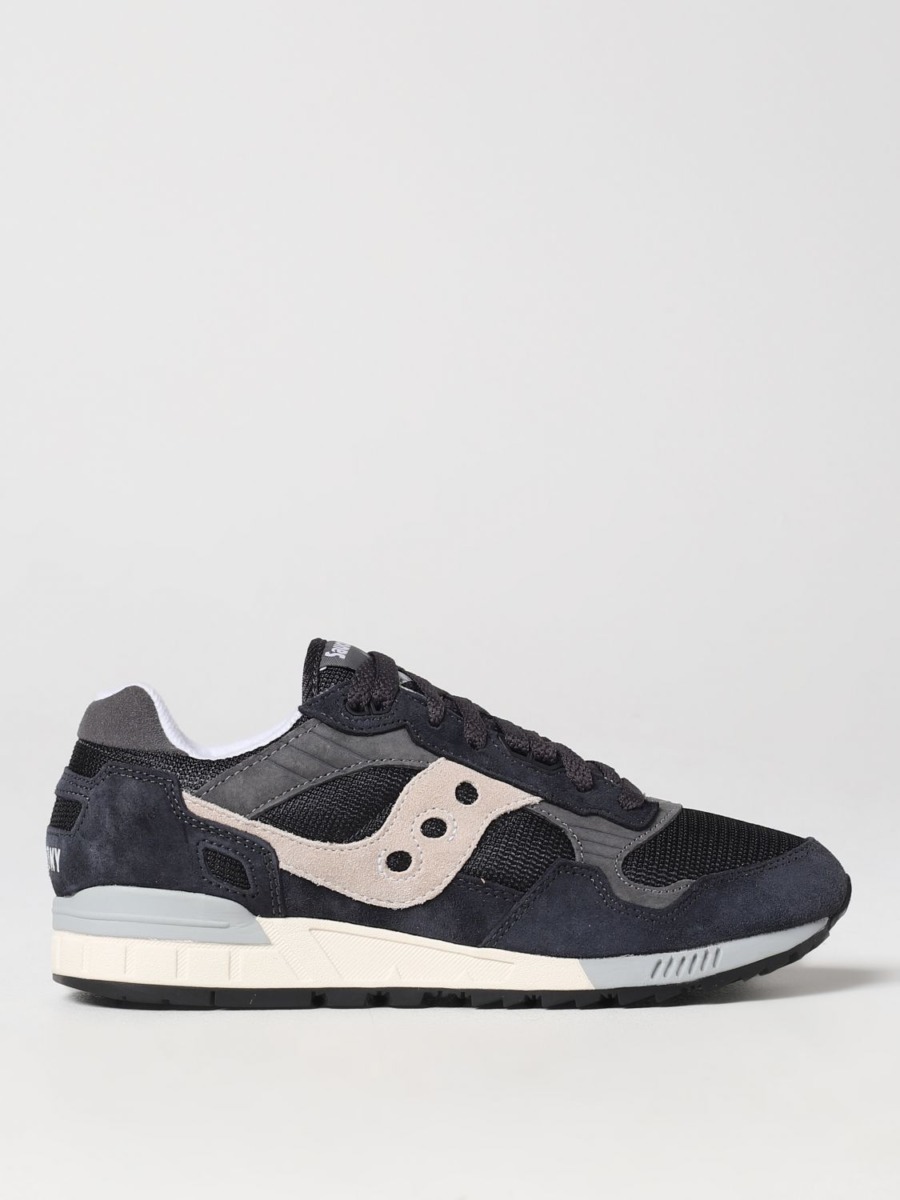 Saucony Man Blue Trainers by Giglio GOOFASH
