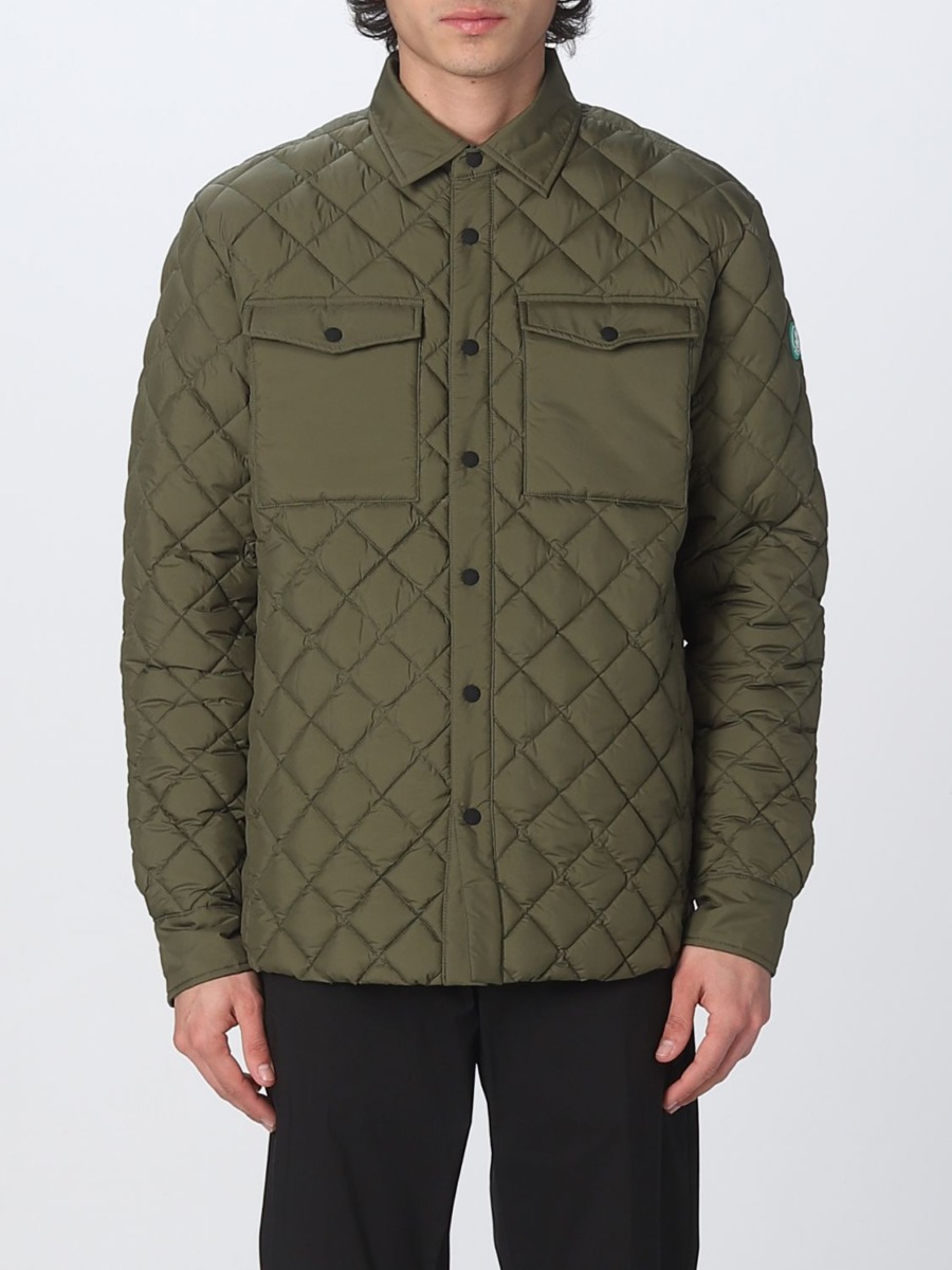 Save The Duck - Man Jacket in Green by Giglio GOOFASH