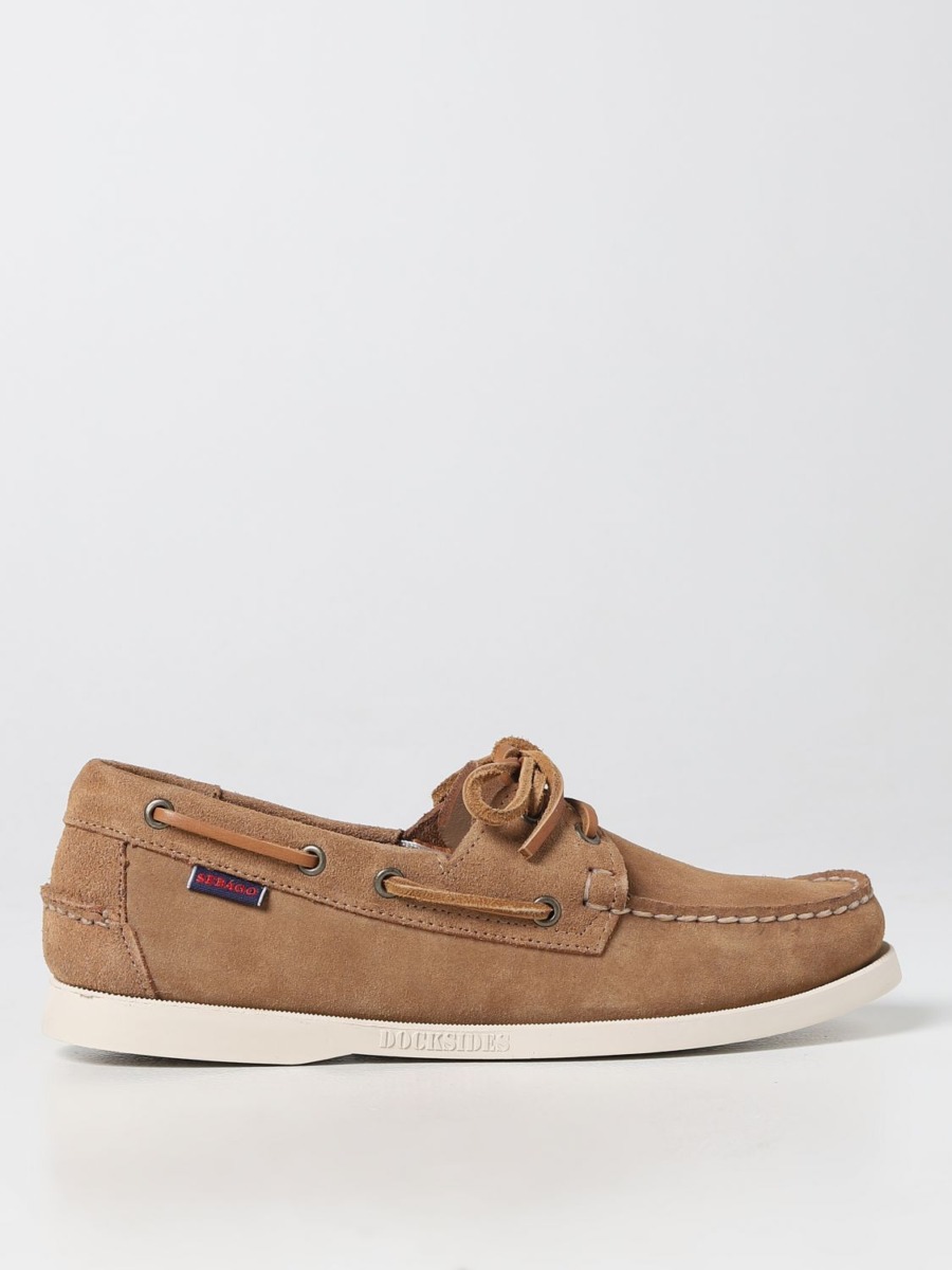 Sebago - Gent Brown Loafers from Giglio GOOFASH