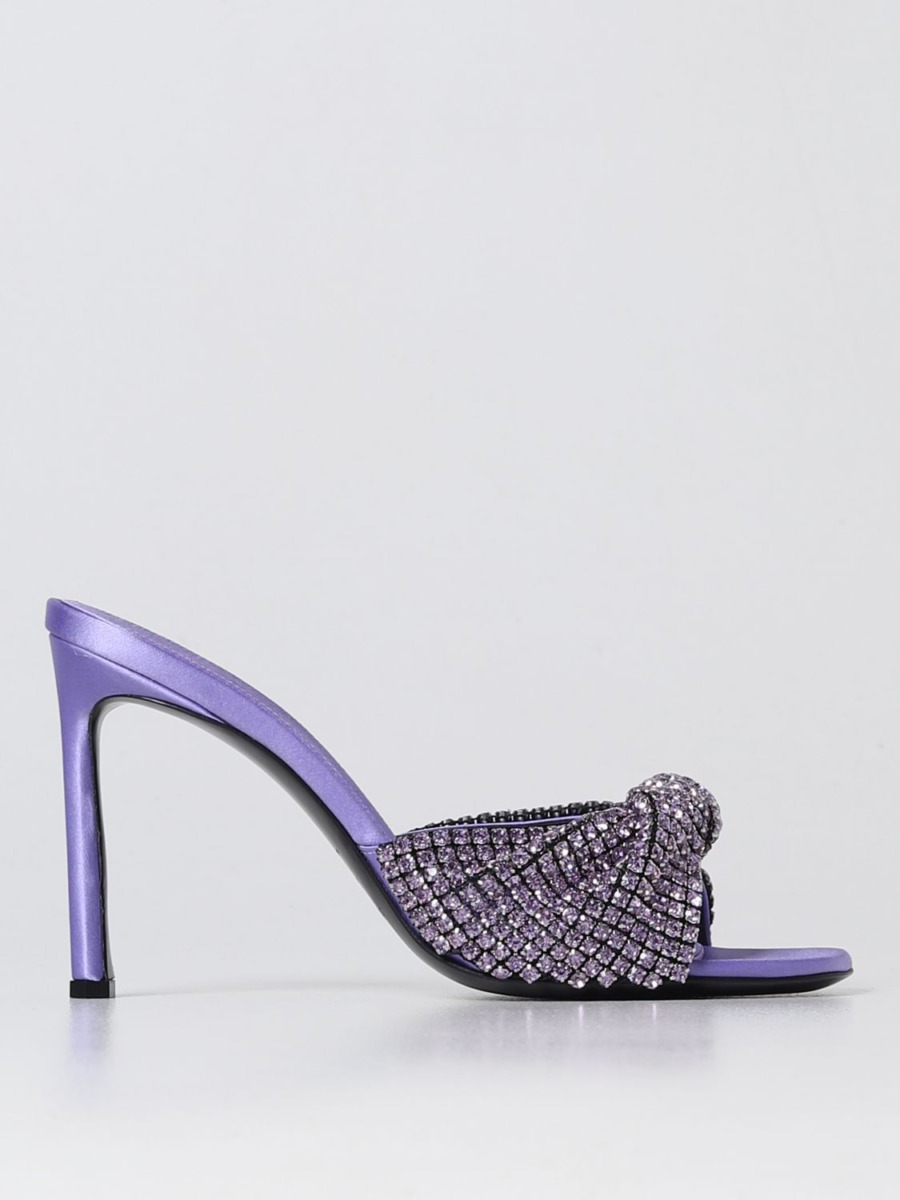 Sergio Rossi - Purple Heeled Sandals Giglio Women GOOFASH
