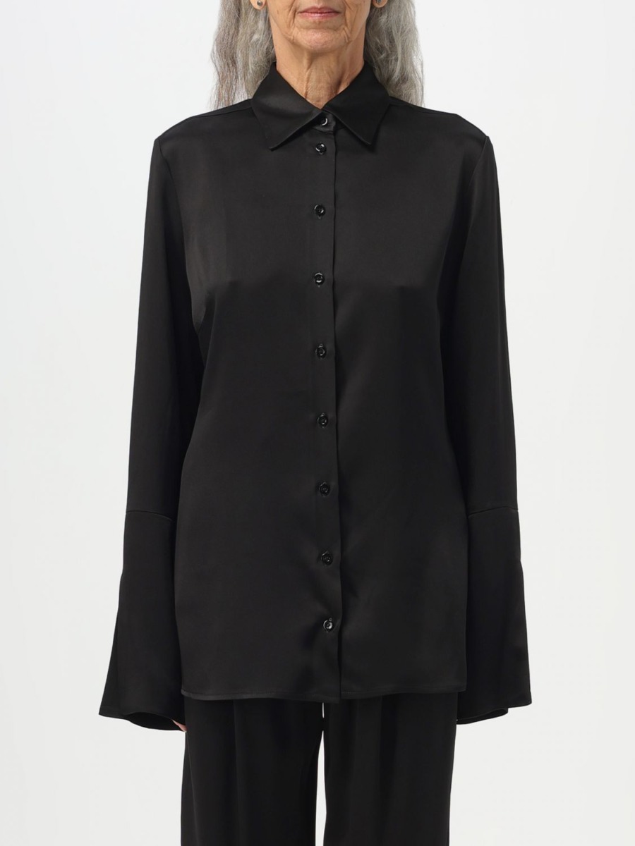 Shirt - Black - Semicouture - Ladies - Giglio GOOFASH