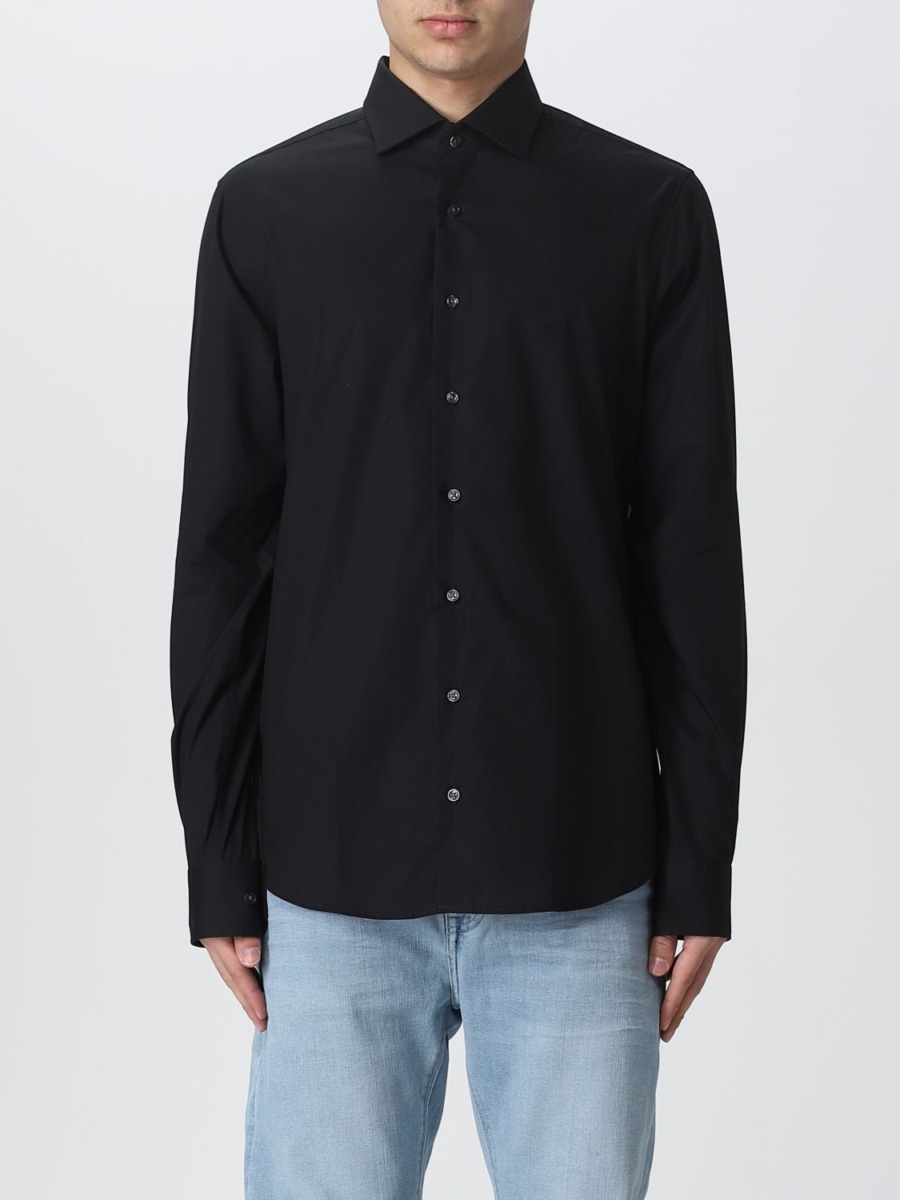 Shirt in Black - Giglio - Man - Michael Kors GOOFASH